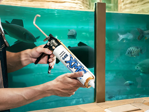 Aquarium silikone fugemasse